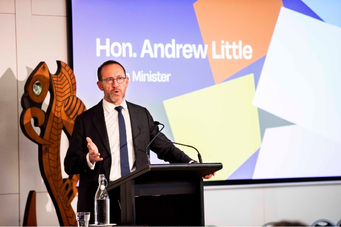 Minister Andrew Little
